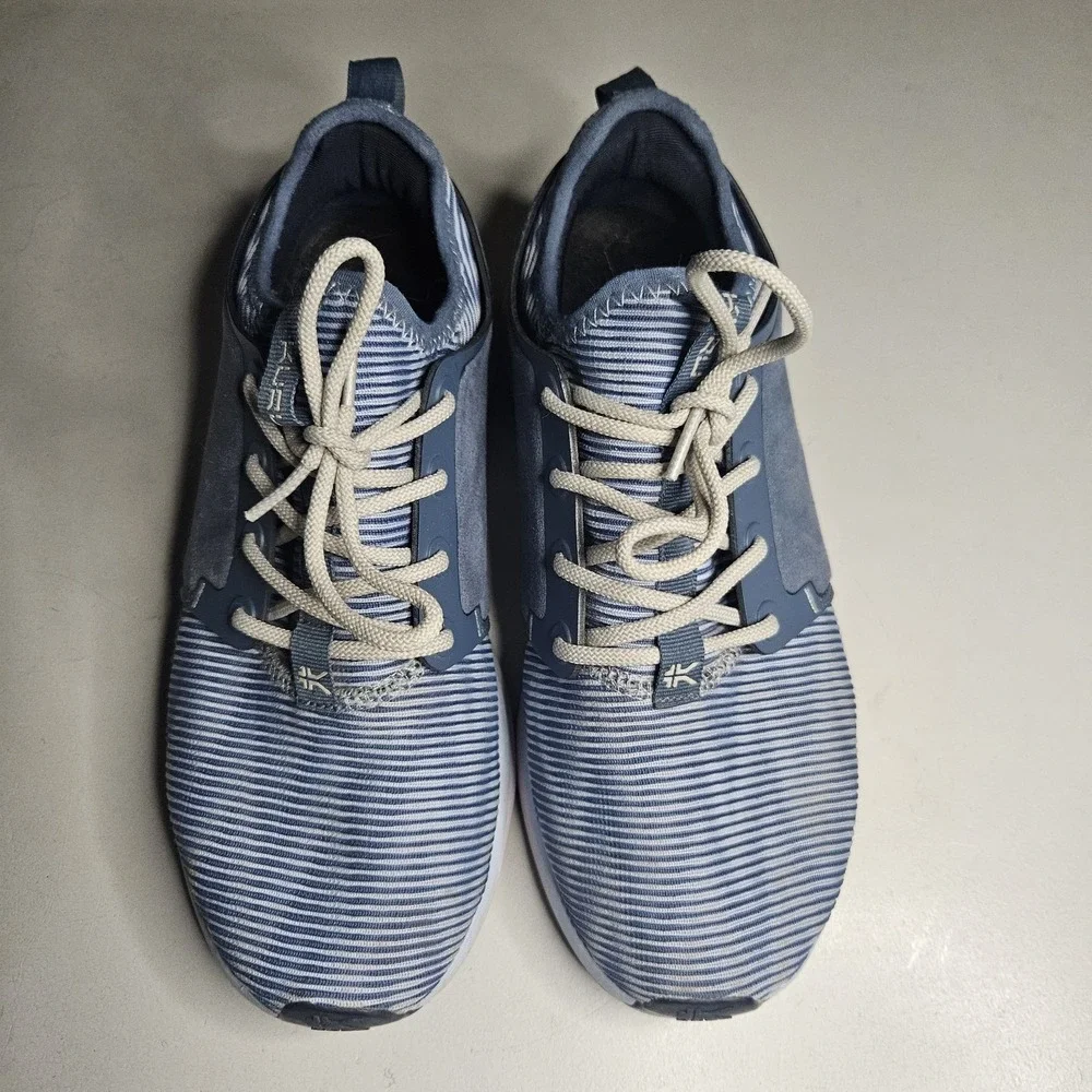 Kuru Womens Shoes 9 Wide Atom Sneakers‎ Blue Athletic Running Walking